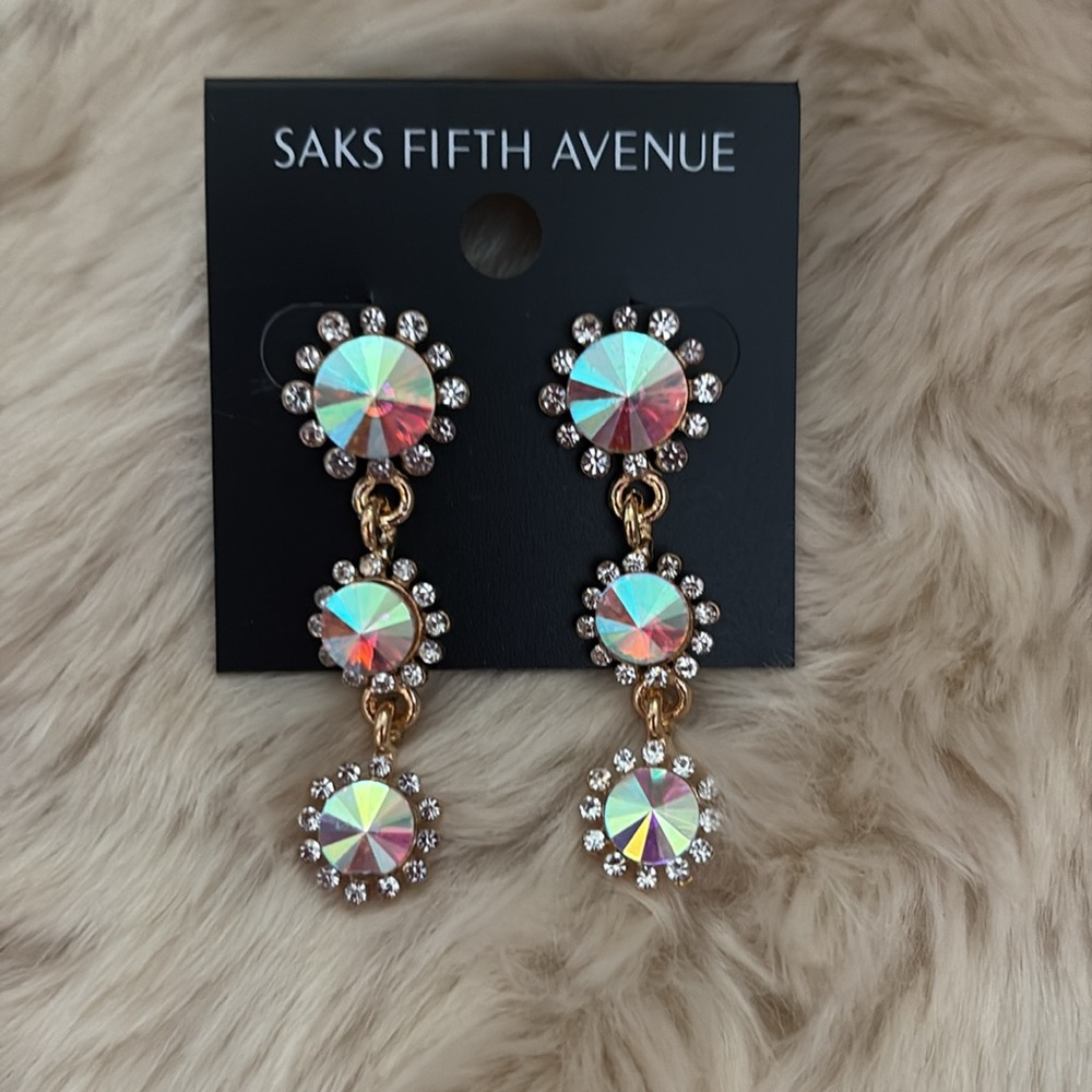 Saks Fifth Avenue Earrings NWT